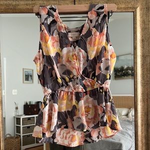 Loft Peplum Top